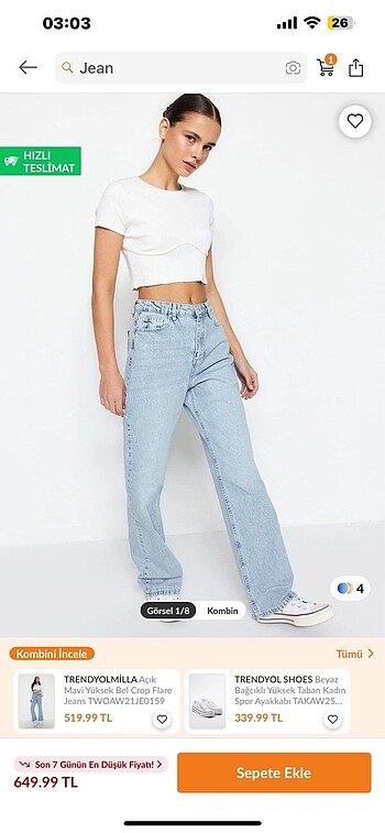 Trendyolmilla jean