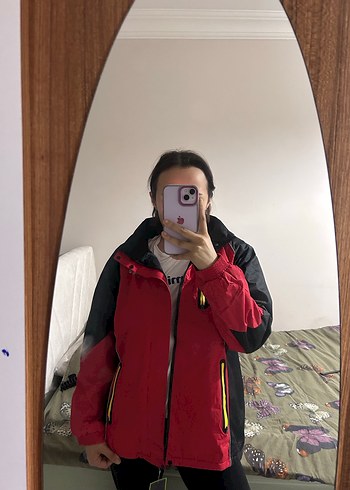 Kırmızı Gelert Polar Astarlı Ceket - Görsel 4