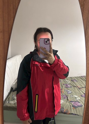 Kırmızı Gelert Polar Astarlı Ceket - Görsel 3