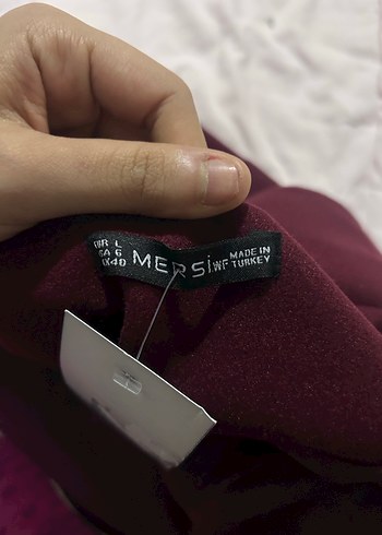 Bordo Kadın  Ceket - Görsel 3