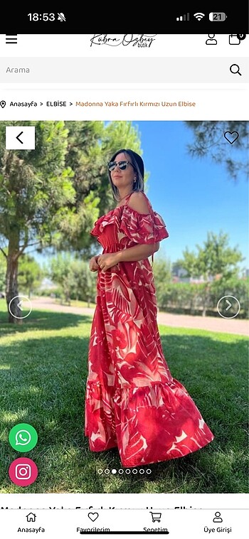 Diğer Renkli elbise