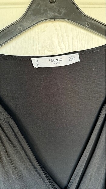 Mango Siyah mango elbise