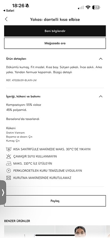 xxl Beden mavi Renk Mavi mango elbise