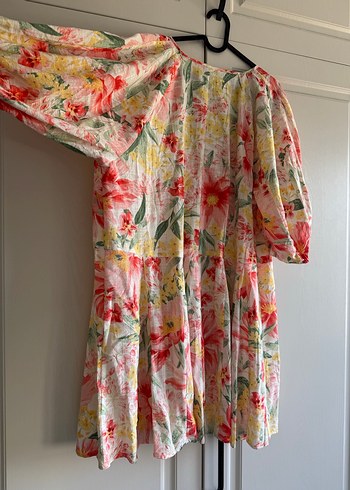 xl Beden H&M çiçekli elbise