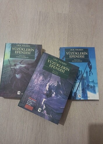  Yüzüklerin efendisi set 3 kitap 