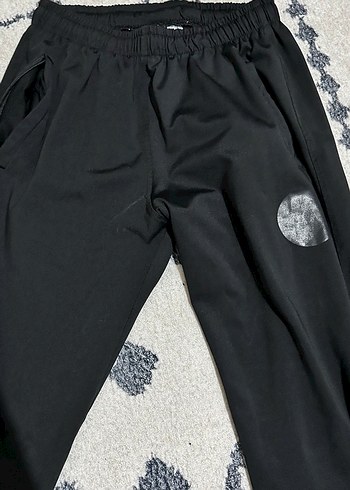 Siyah Erkek Outdoor Rahat Kesim Eşofman Altı - Görsel 3