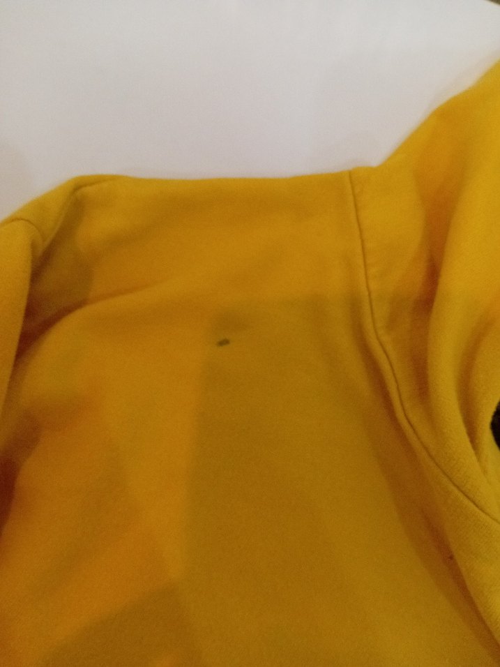 Sarı Adidas Kapüşonlu Erkek cocuk Sweatshirt - Görsel 3