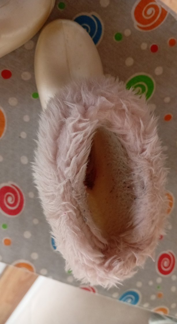 Kızlar için pembe Kürklü Lastik Çizme - Görsel 5