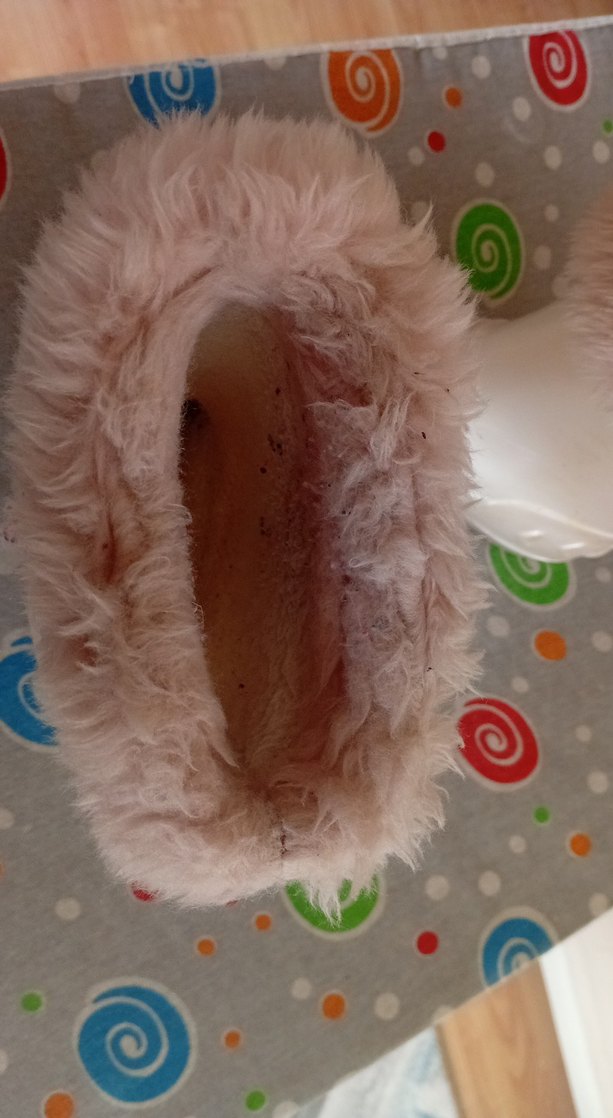 Kızlar için pembe Kürklü Lastik Çizme - Görsel 4