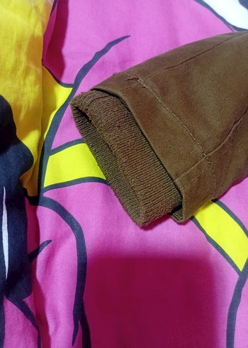 Kapüşonlu Kahverengi Kadın Mont - Görsel 5