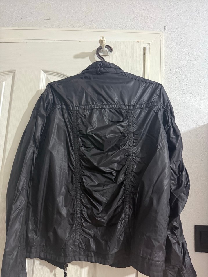 Siyah yağmurluk unisex - Görsel 2