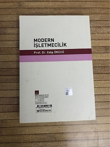 Edip Örücü - Modern İşletmecilik