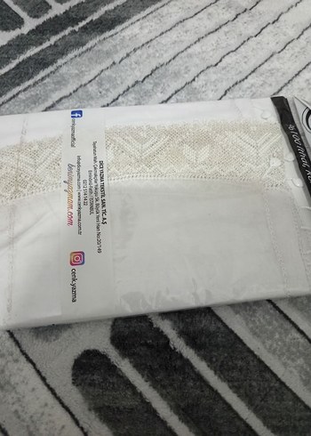 Gri Nakışlı Fırfırlı Uzun Hamile Eteği - Görsel 2