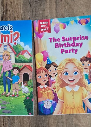 4 Adet The Surprise Birthday Party Cocuk Kitabi