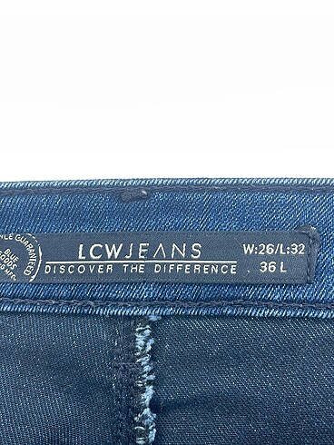 36 Beden lacivert Renk LC Waikiki Jean / Kot %70 İndirimli.