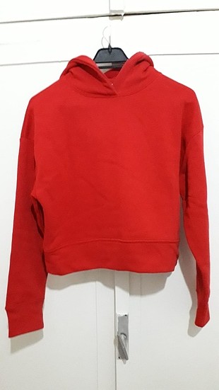 Zara zara kapisonlu sweatshirt