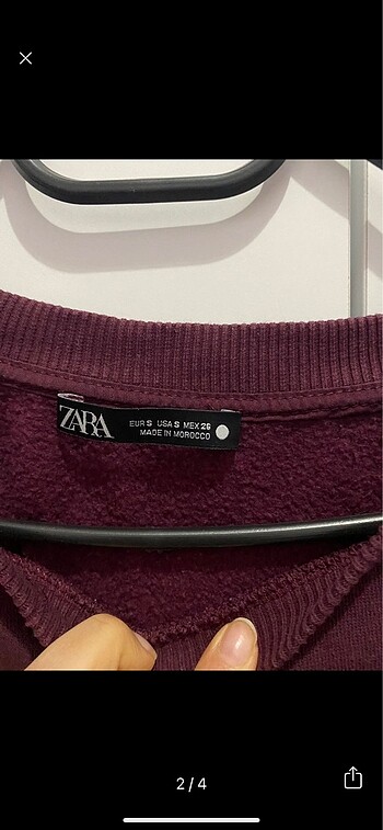 Zara Zara Sweatshirt elbise