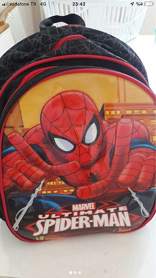 Spiderman çanta