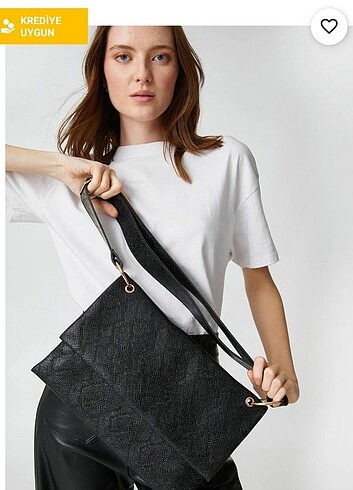 Siyah postacı canta - Görsel 2