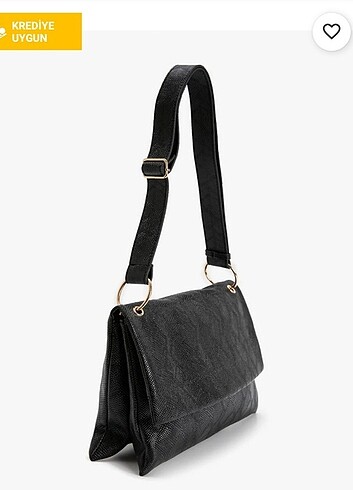 Siyah postacı canta - Görsel 3