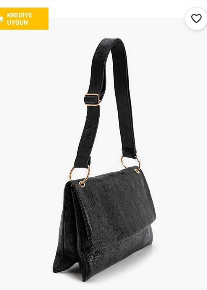 Siyah postacı canta - Görsel 3