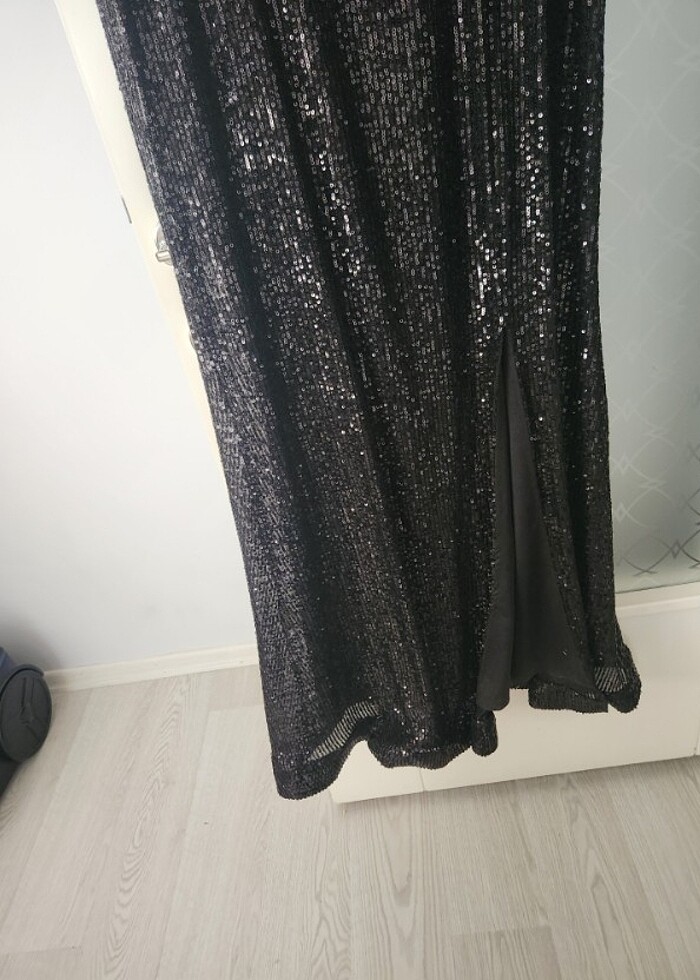 PAYETLI UZUN ABİYE - Görsel 3