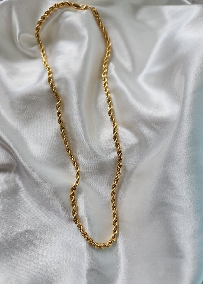 Burgu zincir kolye  - Görsel 2