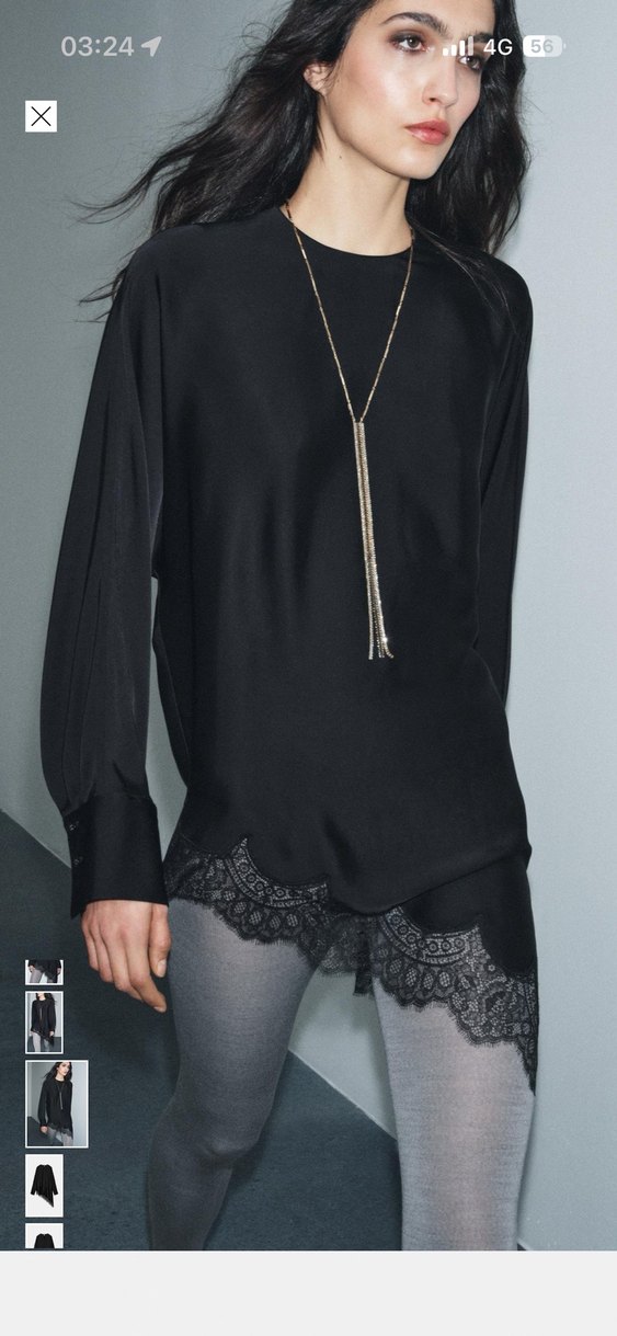 Siyah Nakışlı Gotik Zincir Detaylı Vücut Zinciri - Görsel 3