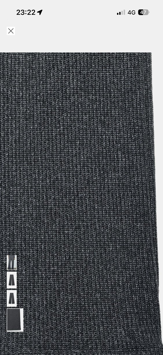 Gri Kadın Örme Kumaş Pantolon - Görsel 3