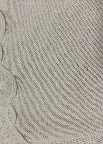 Dantel Detaylı Bohem Kadın Triko Pantolon - Görsel 2