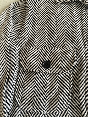 s Beden siyah Renk Crop oversize ceket