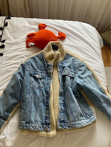 Mavi Jeans kürk denim Ceket