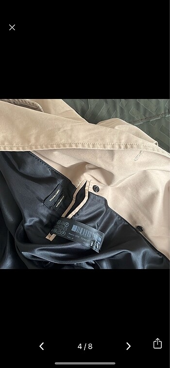 m Beden Massimo dutti trench