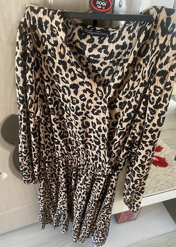 Drapeli Siyah Midi Kadın Elbise - Görsel 7