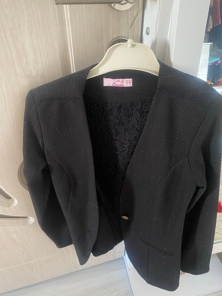 Drapeli Siyah Midi Kadın Elbise - Görsel 4