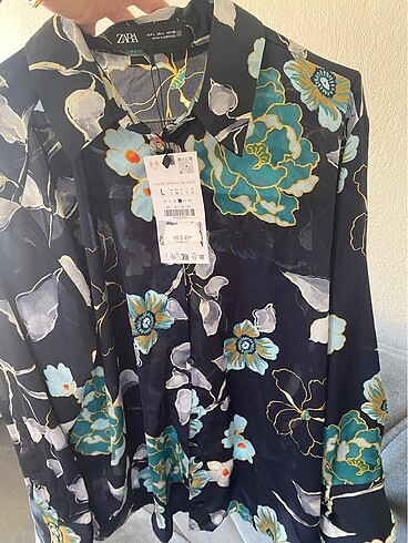 Zara yeni etiketli gömlek