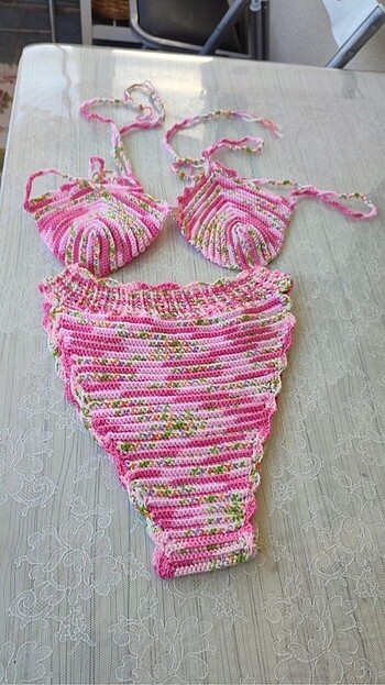 Diğer El örgüsü yeni bikini