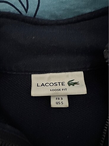 Lacoste Lacoste yaka fermuarlı sweatshirt