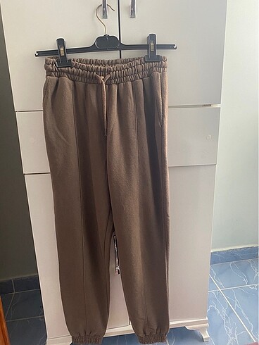 s Beden kahverengi Renk PULL BEAR EŞOFMAN TAKIMI