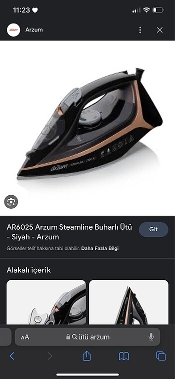 arzum ütü