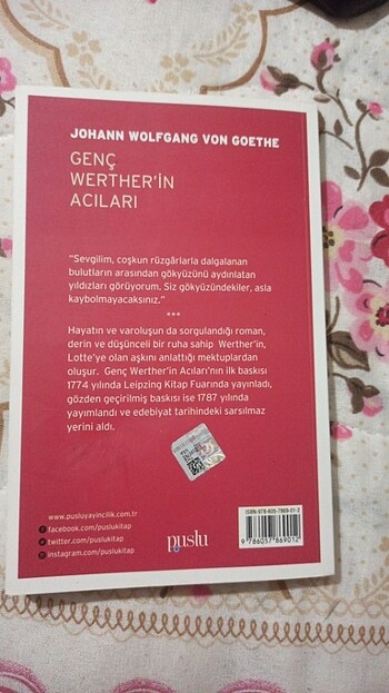  Genç werther'in acıları