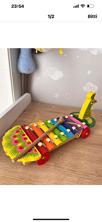 Ahşap müzik oyuncağı ve tamir seti