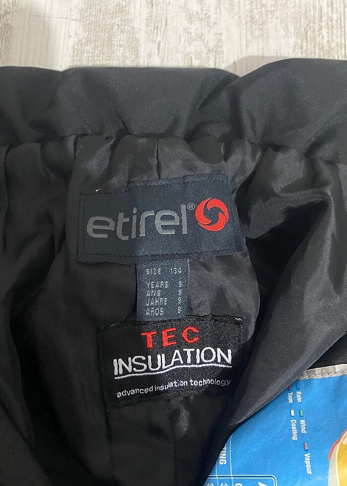 Etirel Kayak Salopet Pantolon Çocuk İçin - Görsel 3