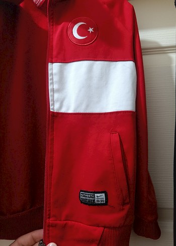 Nike Erkek Çocuk Kırmızı Eşofman Takımı - Görsel 6