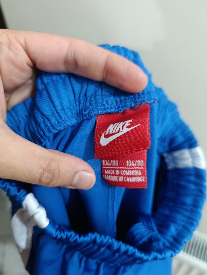 Erkek Çocuk Mavi Nike Eşofman Takımı - Görsel 4