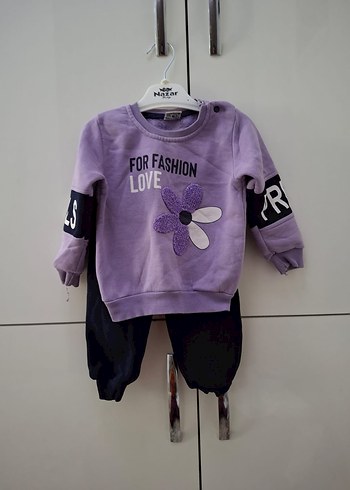 Kız Çocuk Yelekli Üçlü Takım - Görsel 2