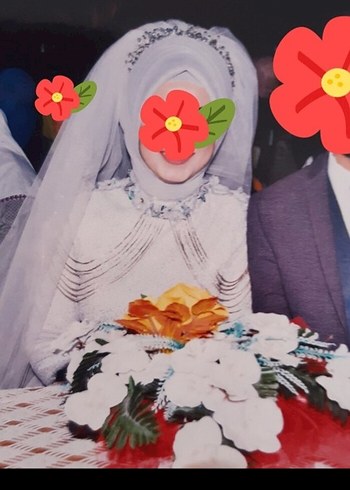 Gümüş Tesettür Nisan Abiyesi - Görsel 8