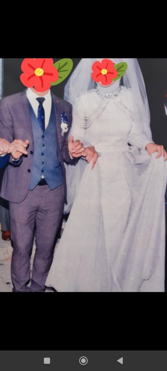 Gümüş Tesettür Nisan Abiyesi - Görsel 3