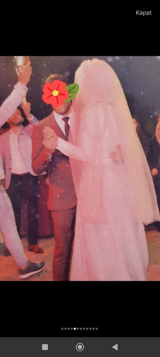 Gümüş Tesettür Nisan Abiyesi - Görsel 4