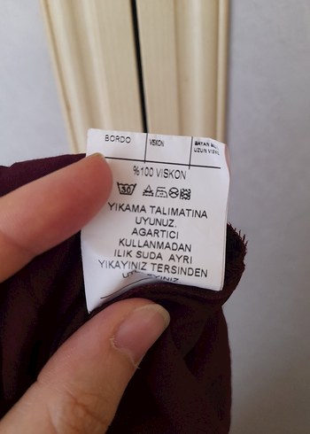 s Beden Bordo Uzun Salaş Kadın Etek